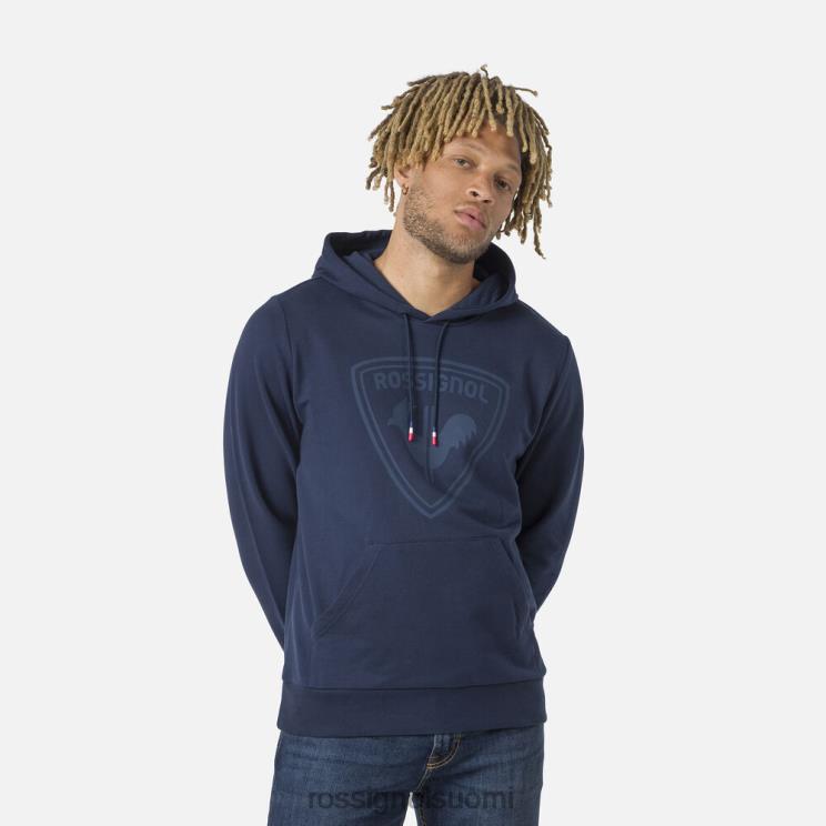 Rossignol miehet hupullinen fleece-logopaita tumma laivasto topit BTF0P65