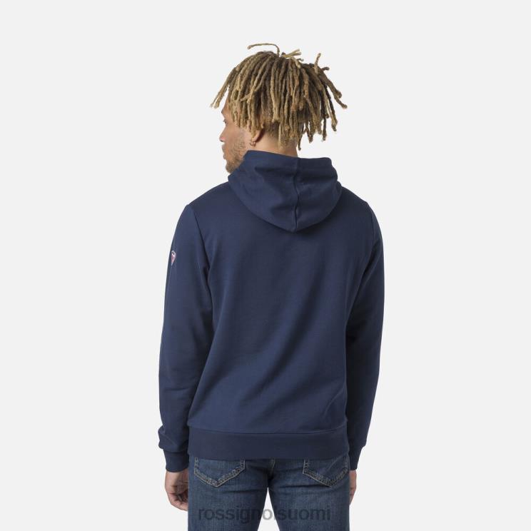 Rossignol miehet hupullinen fleece-logopaita tumma laivasto topit BTF0P65