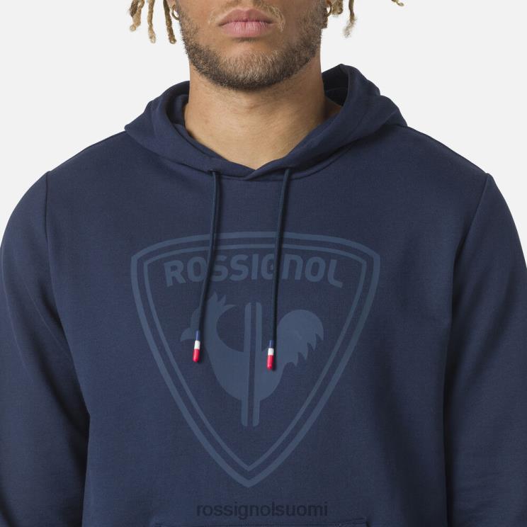 Rossignol miehet hupullinen fleece-logopaita tumma laivasto topit BTF0P65