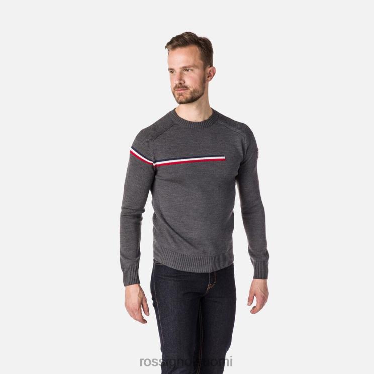 Rossignol miehet odysseus pyöreäpääntiepusero kanervanharmaa topit BTF0P308