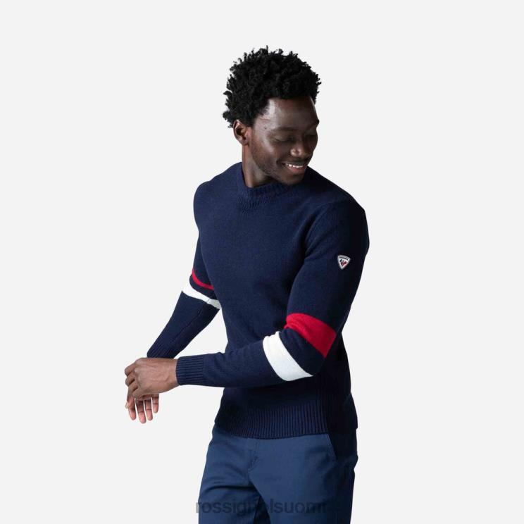 Rossignol miehet omaperäinen neulepusero tumma laivasto topit BTF0P445