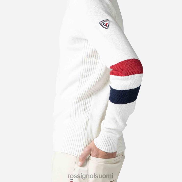 Rossignol miehet omaperäinen neulepusero valkoinen topit BTF0P441