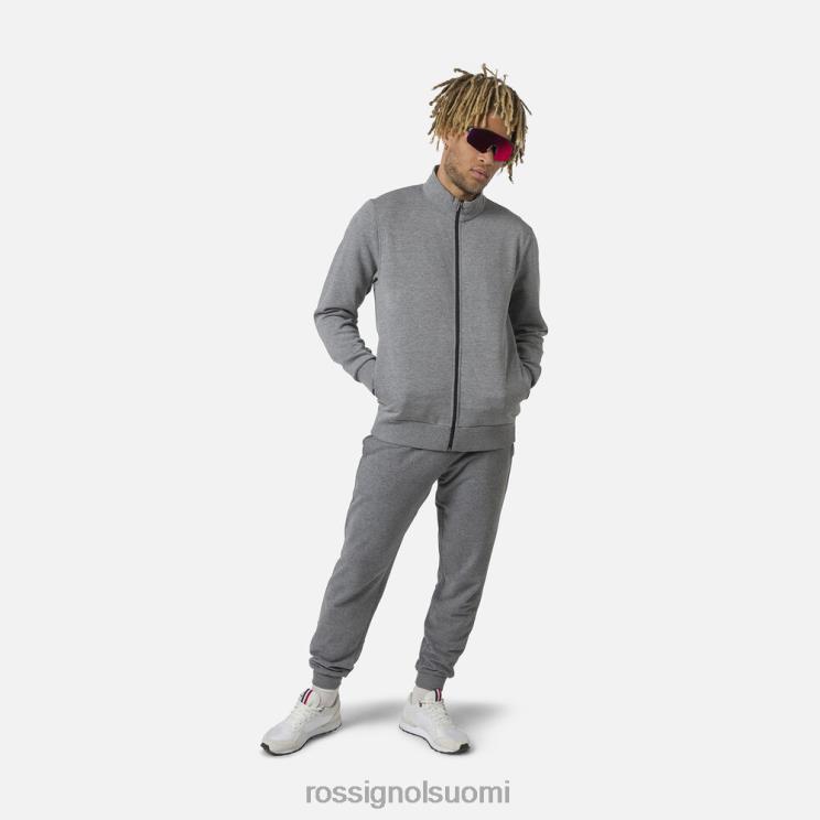 Rossignol miehet täysvetoketjullinen fleecepaita kanervanharmaa topit BTF0P417