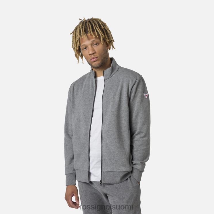 Rossignol miehet täysvetoketjullinen fleecepaita kanervanharmaa topit BTF0P417