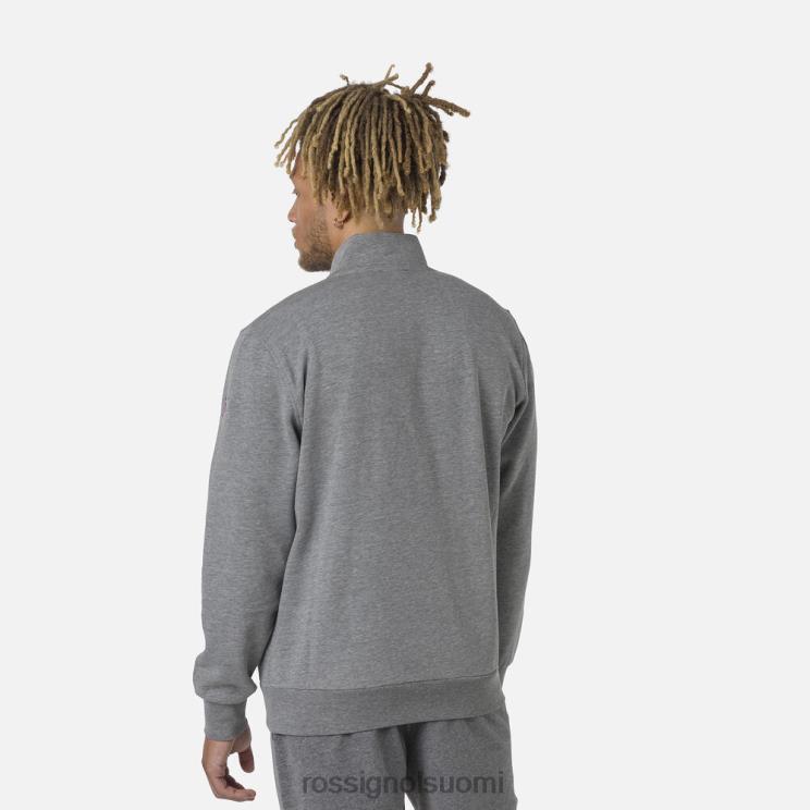 Rossignol miehet täysvetoketjullinen fleecepaita kanervanharmaa topit BTF0P417
