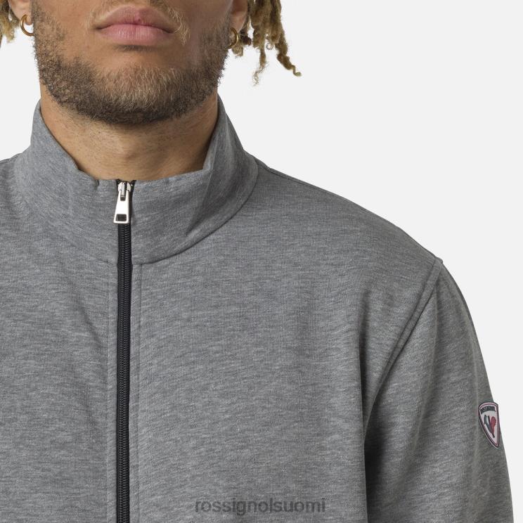 Rossignol miehet täysvetoketjullinen fleecepaita kanervanharmaa topit BTF0P417
