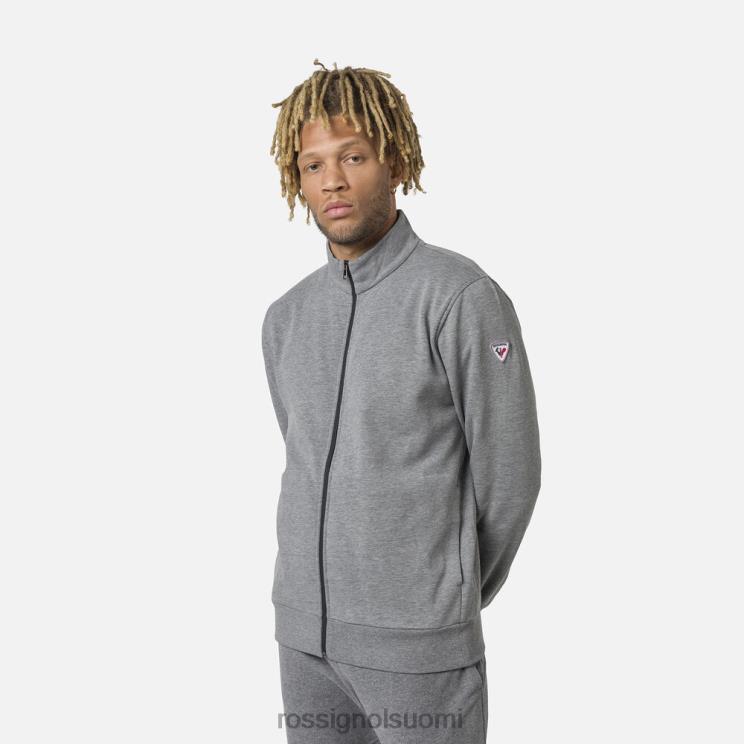 Rossignol miehet täysvetoketjullinen fleecepaita kanervanharmaa topit BTF0P417