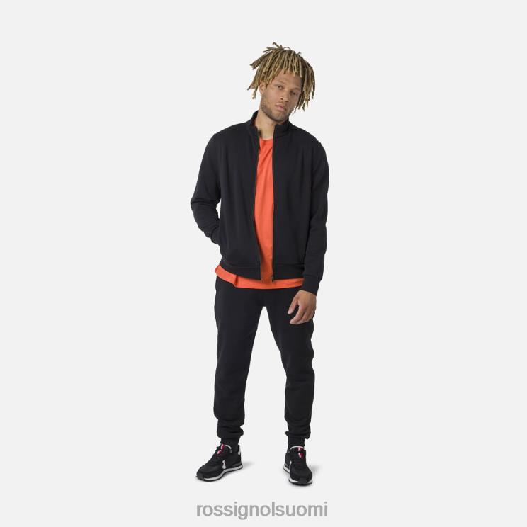 Rossignol miehet täysvetoketjullinen fleecepaita musta topit BTF0P433