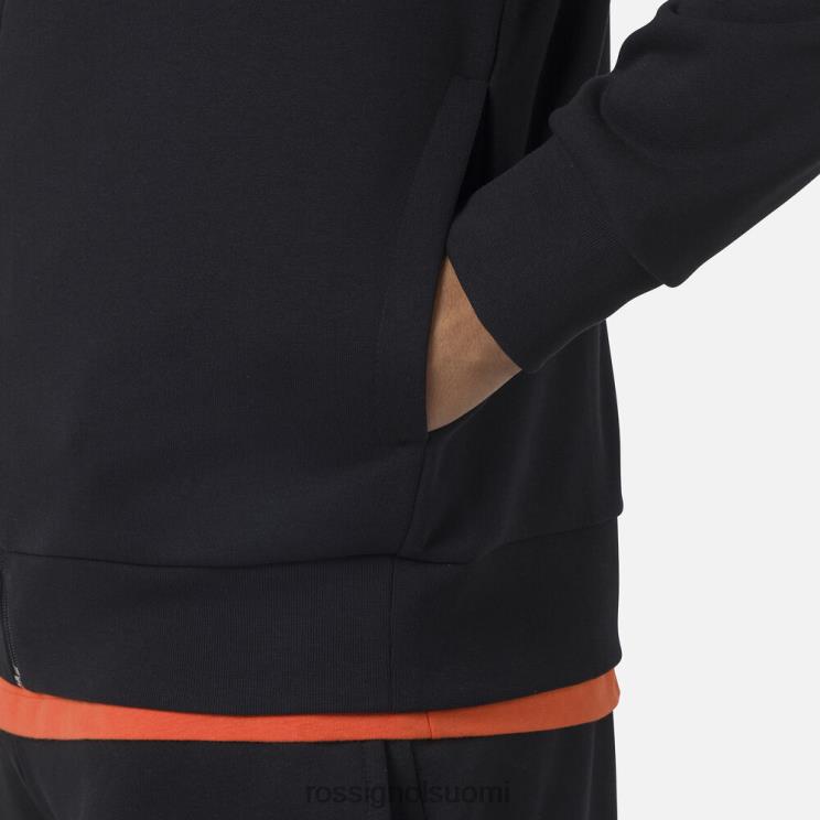 Rossignol miehet täysvetoketjullinen fleecepaita musta topit BTF0P433