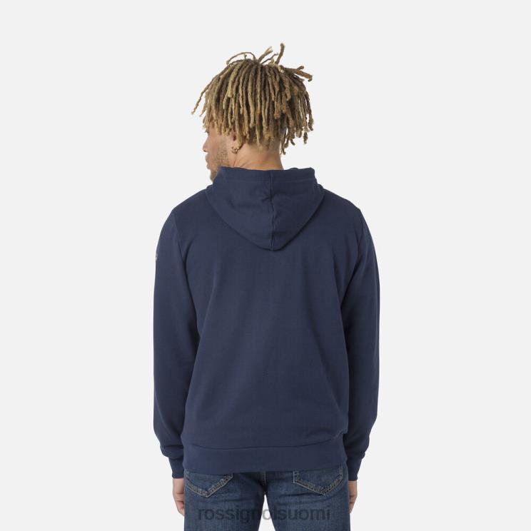 Rossignol miehet täysvetoketjullinen hupullinen fleecepaita tumma laivasto topit BTF0P434