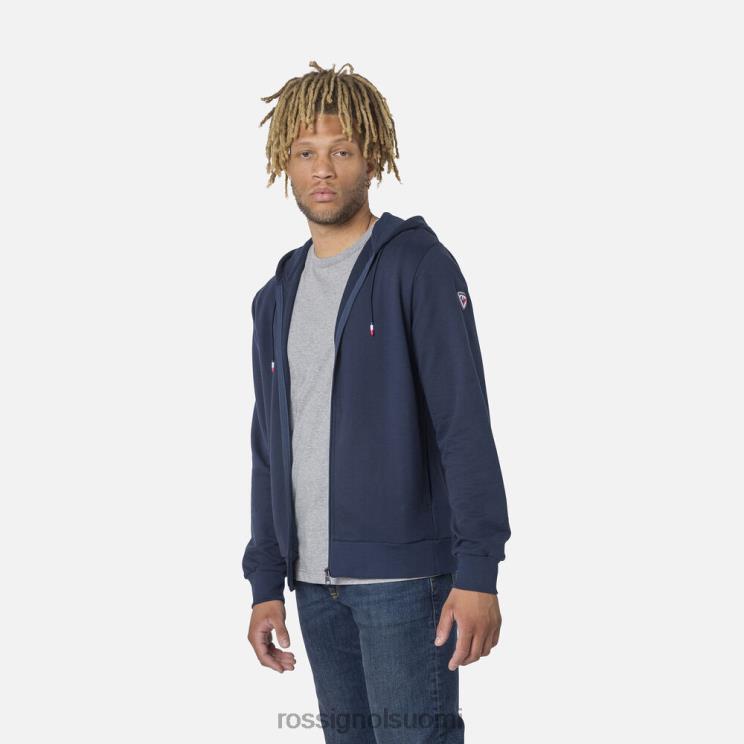 Rossignol miehet täysvetoketjullinen hupullinen fleecepaita tumma laivasto topit BTF0P434