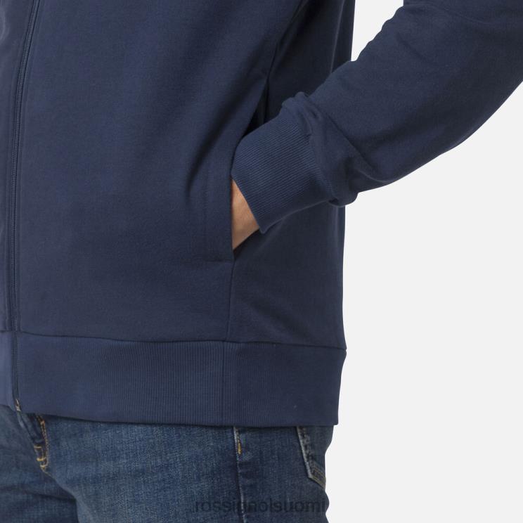 Rossignol miehet täysvetoketjullinen hupullinen fleecepaita tumma laivasto topit BTF0P434