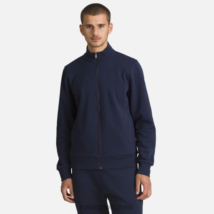 Rossignol miehet täysvetoketjullinen puuvillainen collegepaita tumma laivasto topit BTF0P416