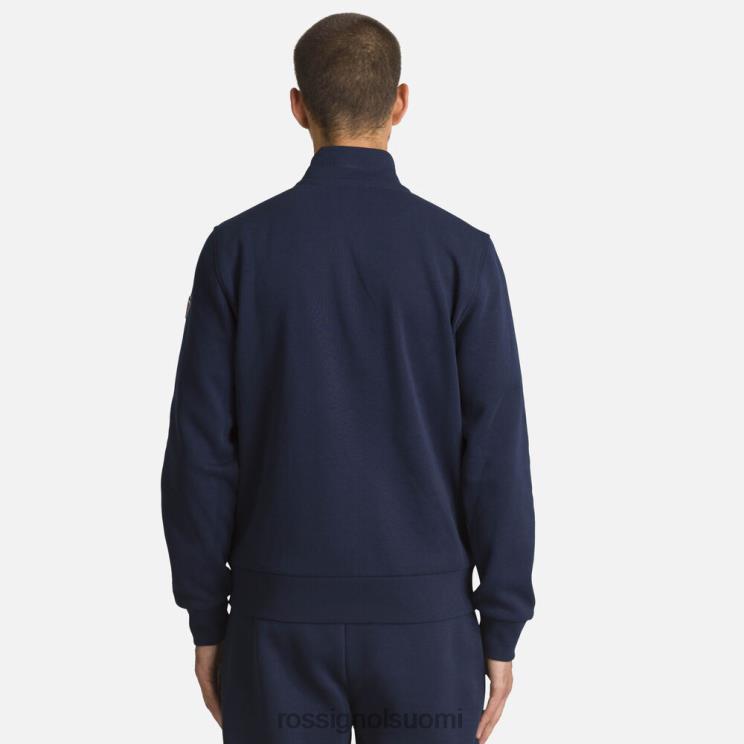 Rossignol miehet täysvetoketjullinen puuvillainen collegepaita tumma laivasto topit BTF0P416