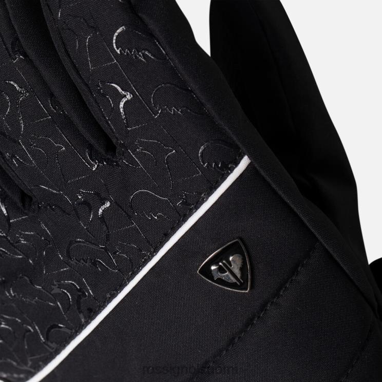 Rossignol naiset houkutus vedenpitävät hiihtohanskat musta Lisätarvikkeet BTF0P729