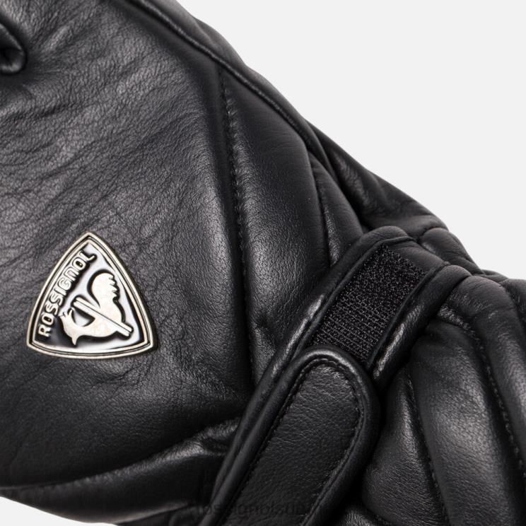 Rossignol naiset valitse nahkaiset vedenpitävät hiihtohanskat musta Lisätarvikkeet BTF0P1028