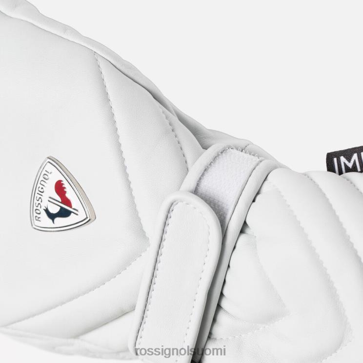 Rossignol naiset valitse nahkaiset vedenpitävät hiihtohanskat valkoinen Lisätarvikkeet BTF0P1111