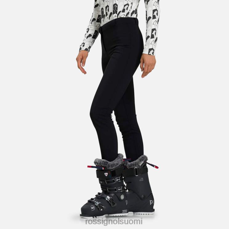 Rossignol naiset fuseau hiihtohousut musta pohjat BTF0P792