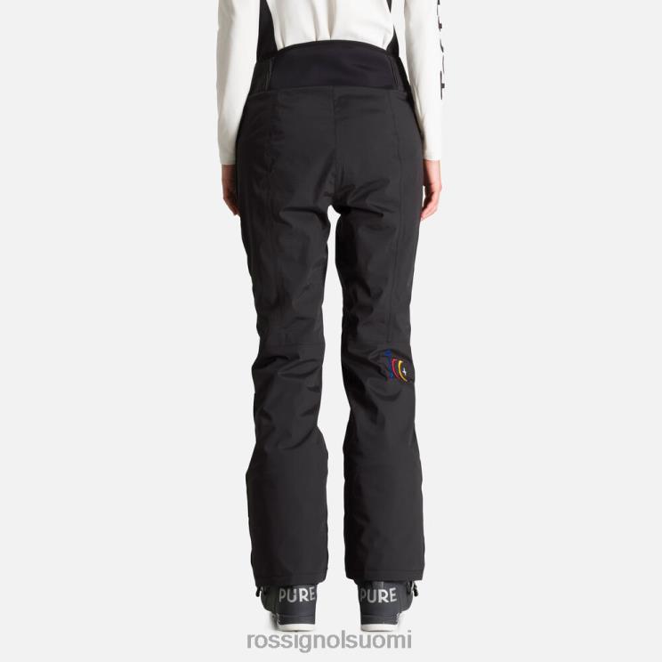 Rossignol naiset jcc tähtien hiihtohousut musta pohjat BTF0P1047