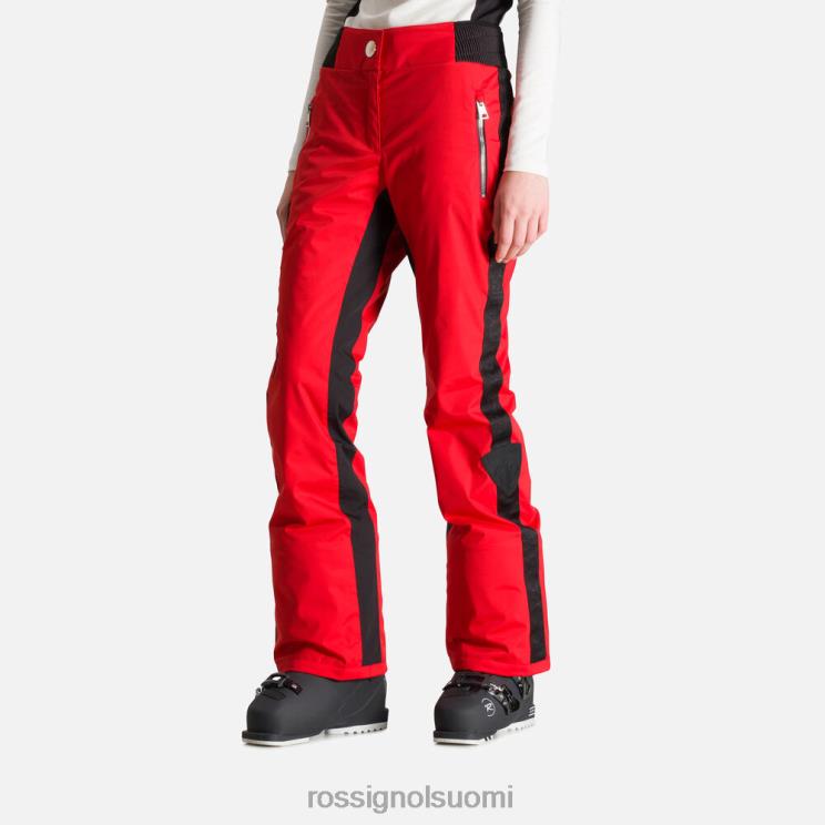 Rossignol naiset jcc tähtien hiihtohousut punainen pohjat BTF0P1013