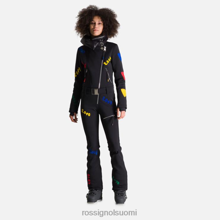 Rossignol naiset jcc sublim haalarit musta pohjat BTF0P1079