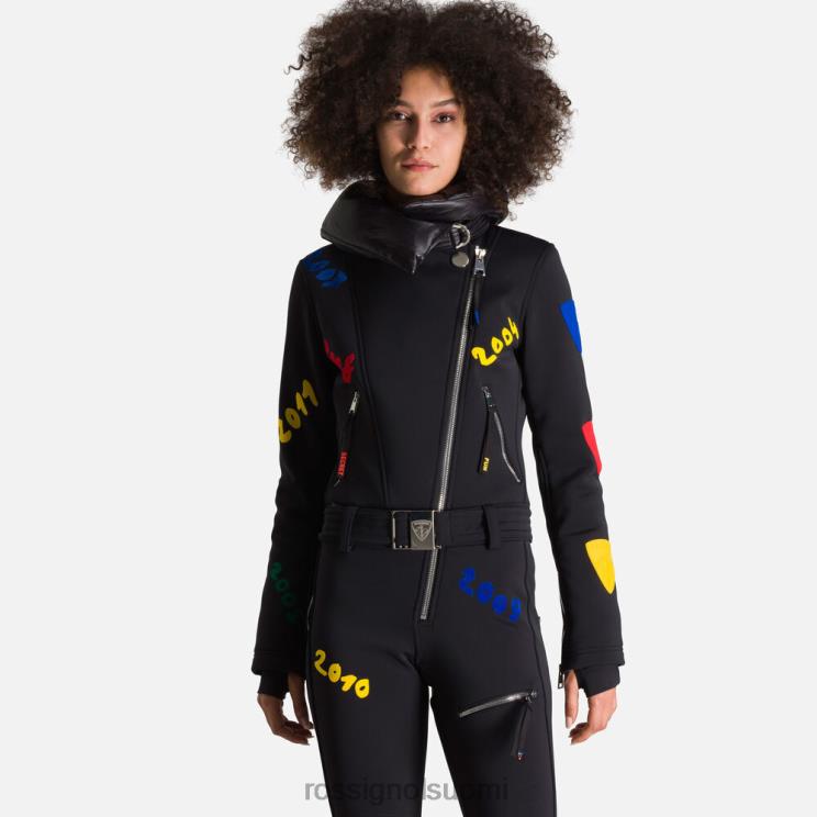 Rossignol naiset jcc sublim haalarit musta pohjat BTF0P1079