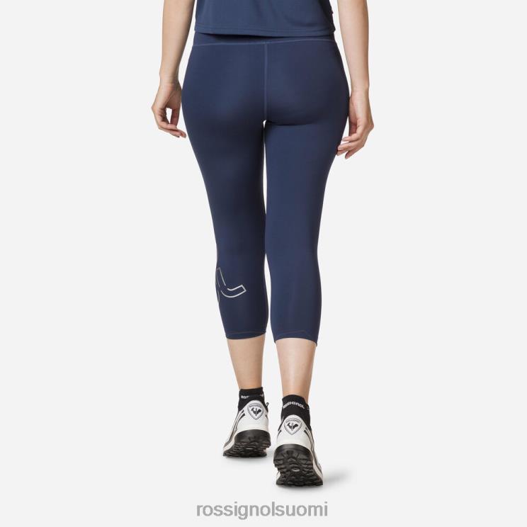 Rossignol naiset joustavat 3/4 juoksukukkahousut tumma laivasto pohjat BTF0P913