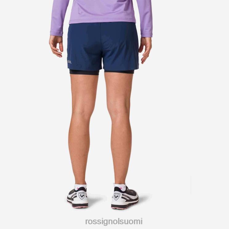 Rossignol naiset maastojuoksushortsit tumma laivasto pohjat BTF0P721