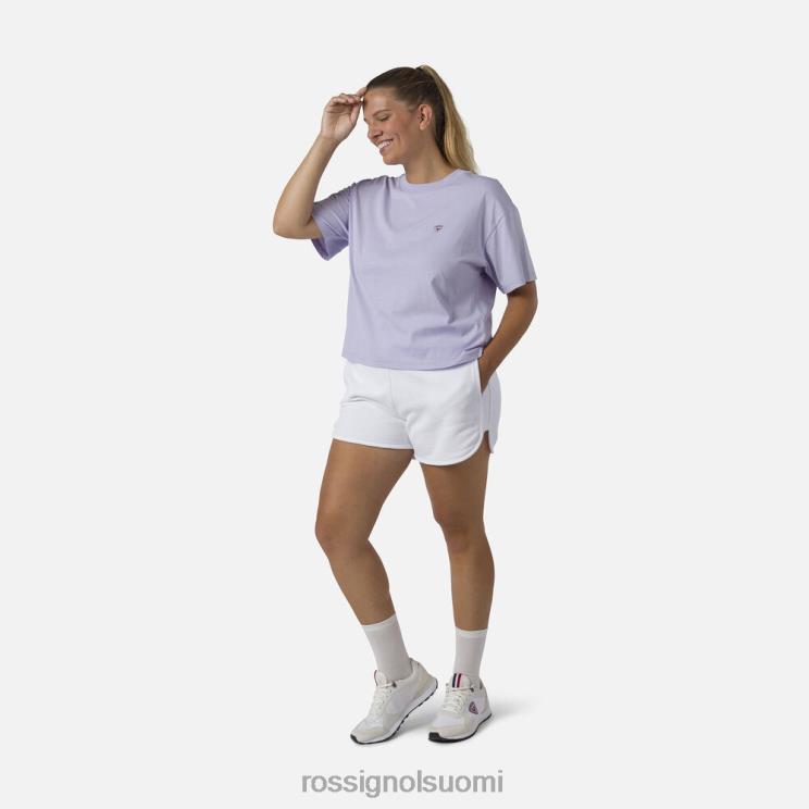 Rossignol naiset puuvillaiset mukavat shortsit valkoinen pohjat BTF0P844
