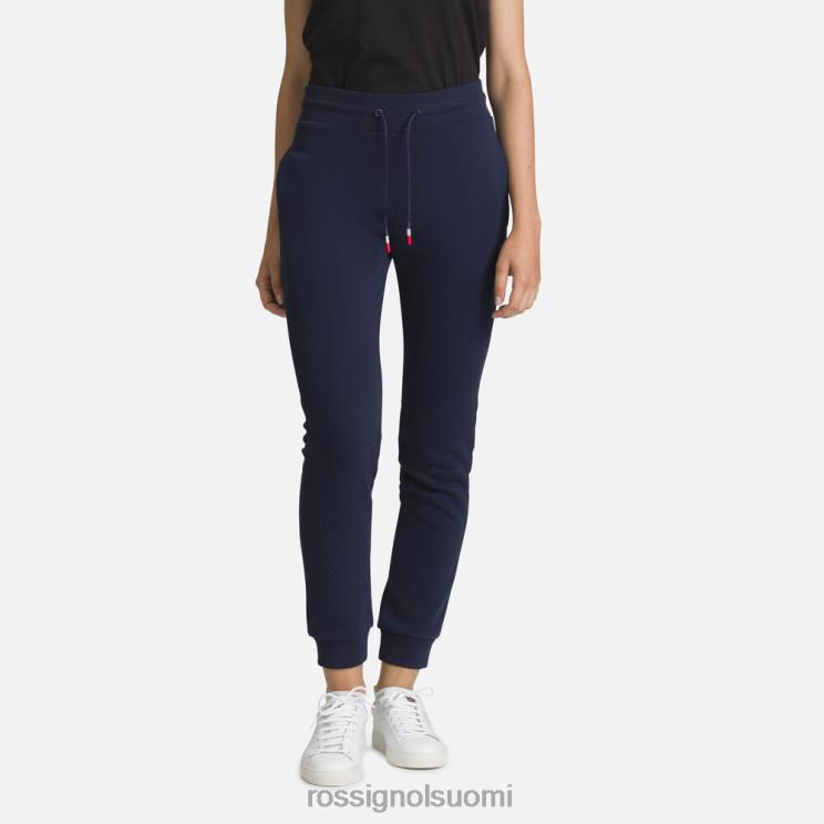 Rossignol naiset logoiset puuvillaiset verkkarit tumma laivasto pohjat BTF0P886