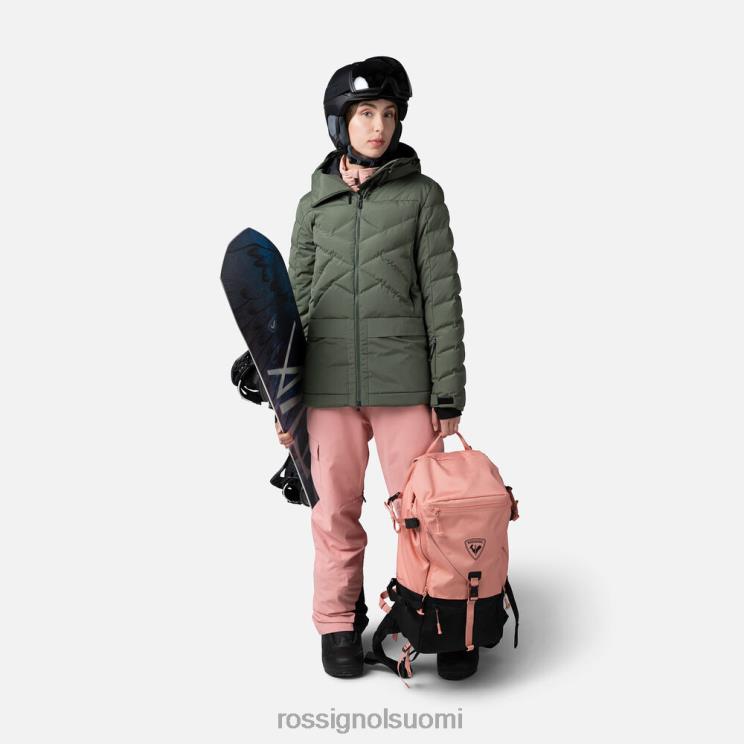 Rossignol naiset pörröinen suksiparka eebenvihreä topit BTF0P1037