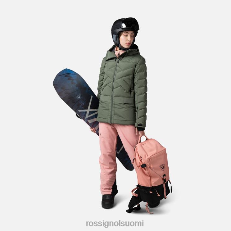 Rossignol naiset pörröinen suksiparka eebenvihreä topit BTF0P1037