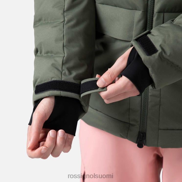 Rossignol naiset pörröinen suksiparka eebenvihreä topit BTF0P1037