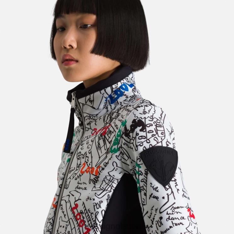 Rossignol naiset jcc brady painettu pehmeä takki galaksi topit BTF0P1022