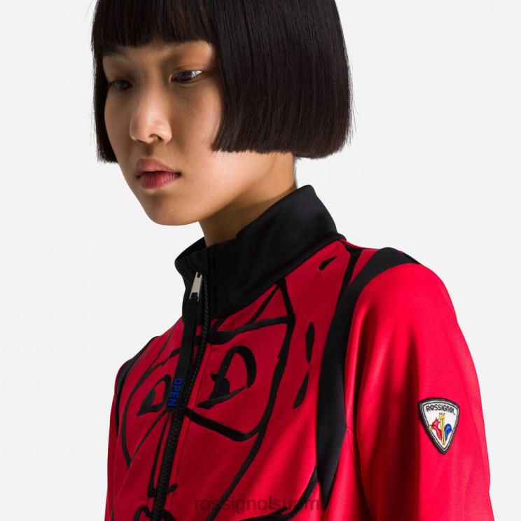 Rossignol naiset jcc climi takki punainen topit BTF0P997