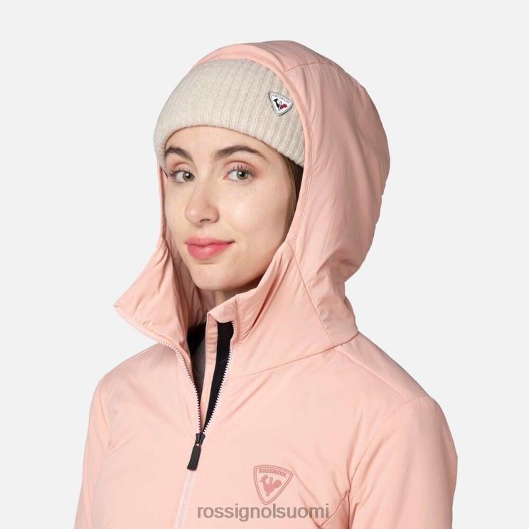 Rossignol naiset opside hupullinen takki pastellin pinkki topit BTF0P828