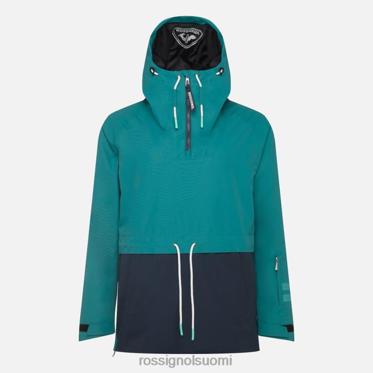 Rossignol naiset skpr anorak tumma smaragdi topit BTF0P1052
