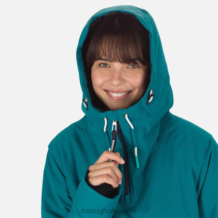 Rossignol naiset skpr anorak tumma smaragdi topit BTF0P1052