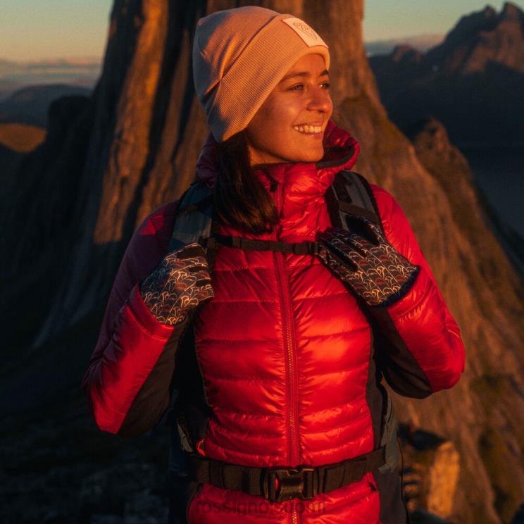 Rossignol naiset skpr hybridi kevyt takki kirsikka topit BTF0P1046