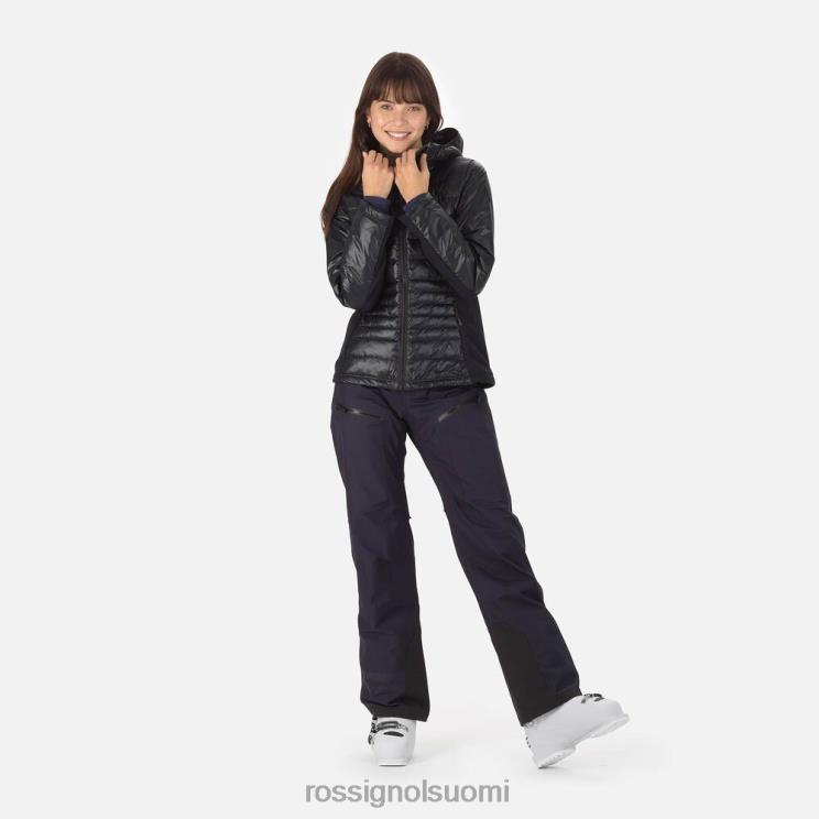 Rossignol naiset skpr hybridi kevyt takki musta topit BTF0P800