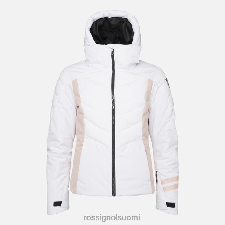 Rossignol naiset courbe optinen laskettelutakki valkoinen topit BTF0P1130