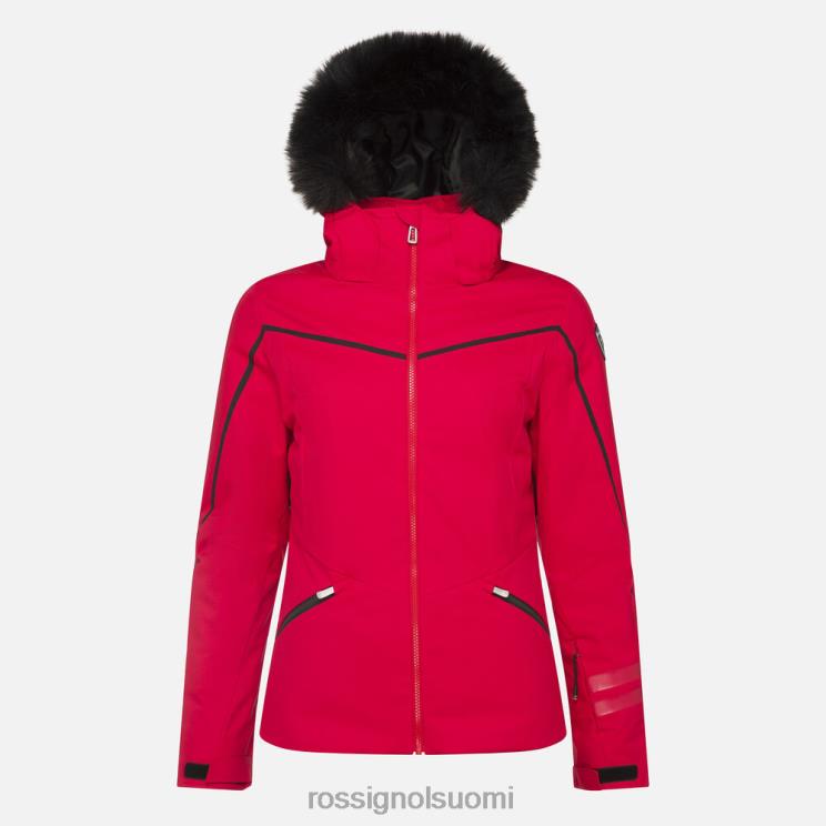 Rossignol naiset hiihtotakki urheilupunainen topit BTF0P798