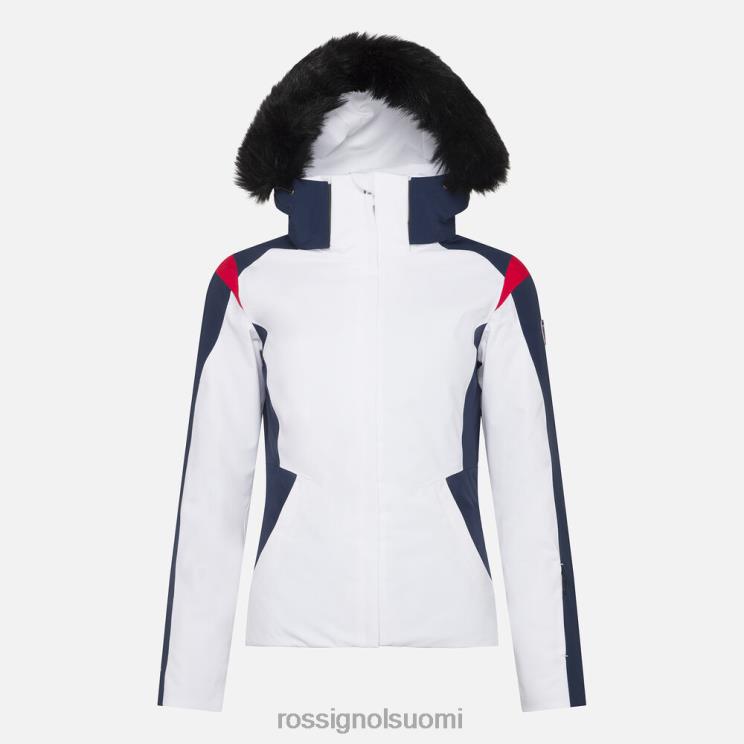 Rossignol naiset ilmahiihtotakki valkoinen topit BTF0P1091