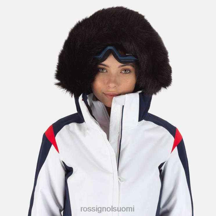 Rossignol naiset ilmahiihtotakki valkoinen topit BTF0P1091