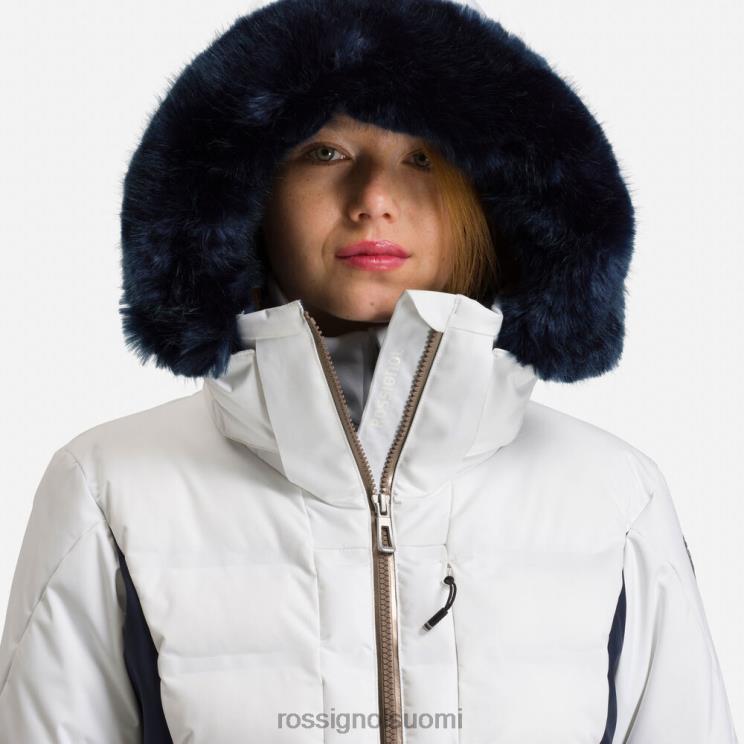 Rossignol naiset lähtö hiihtotakki valkoinen topit BTF0P793