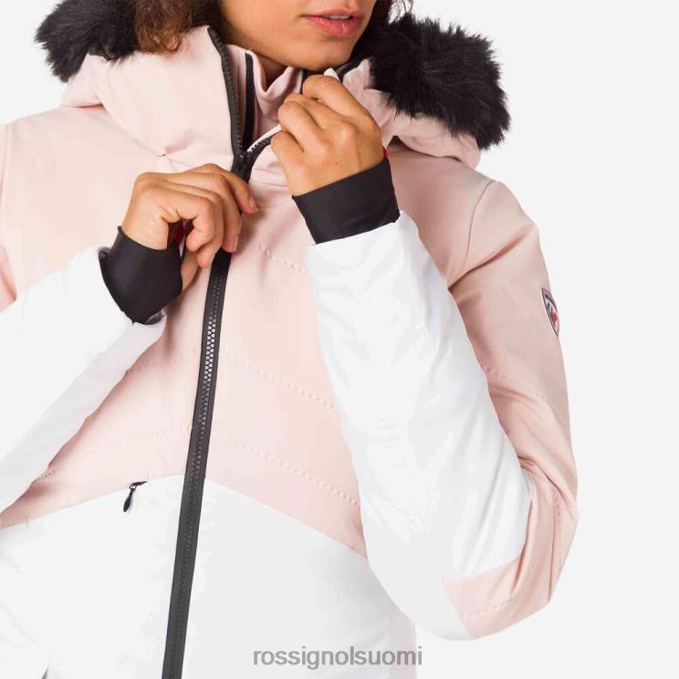 Rossignol naiset merino-maastohiihtotakki jauhevaaleanpunainen topit BTF0P1018
