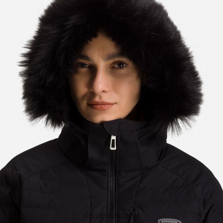 Rossignol naiset rapide hiihtotakki musta topit BTF0P821