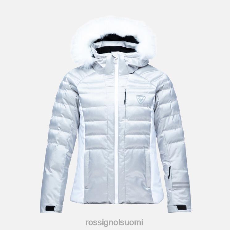 Rossignol naiset rapide metallinen hiihtotakki hopea topit BTF0P1061