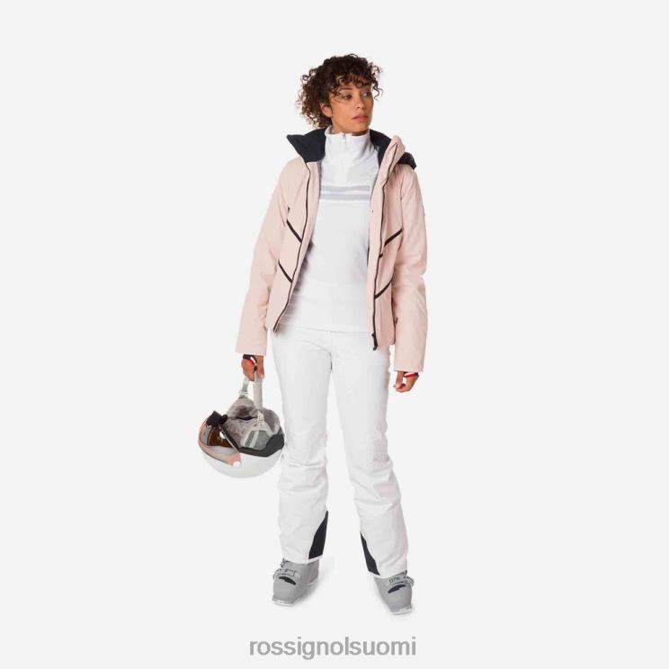 Rossignol naiset react merino hiihtotakki jauhevaaleanpunainen topit BTF0P1081