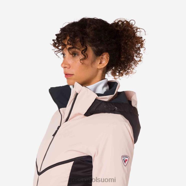 Rossignol naiset react merino hiihtotakki jauhevaaleanpunainen topit BTF0P1081